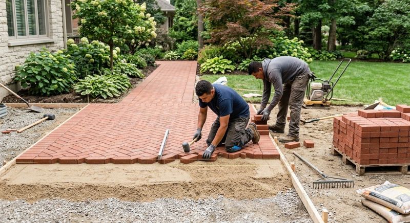 Brick Landscaping Service in Burlington, VT