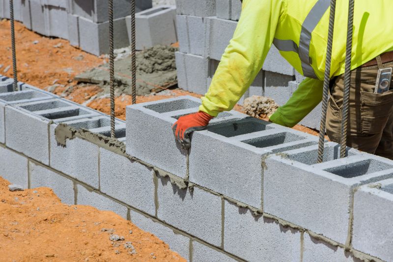 Cinder Blocks Installation in West Hartford, CT