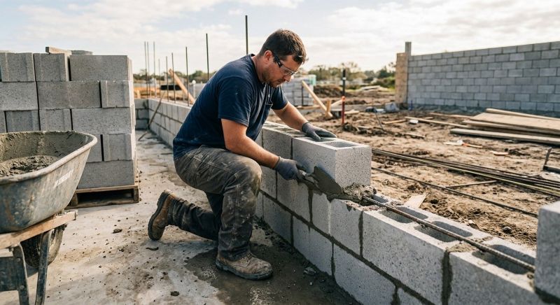 Cinder Blocks Installation in Stamford, CT